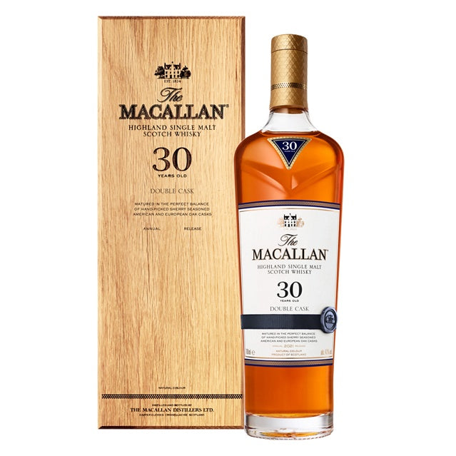 Macallan 30YO Double Cask Premium Single Malt Scotch Whisky 700ml