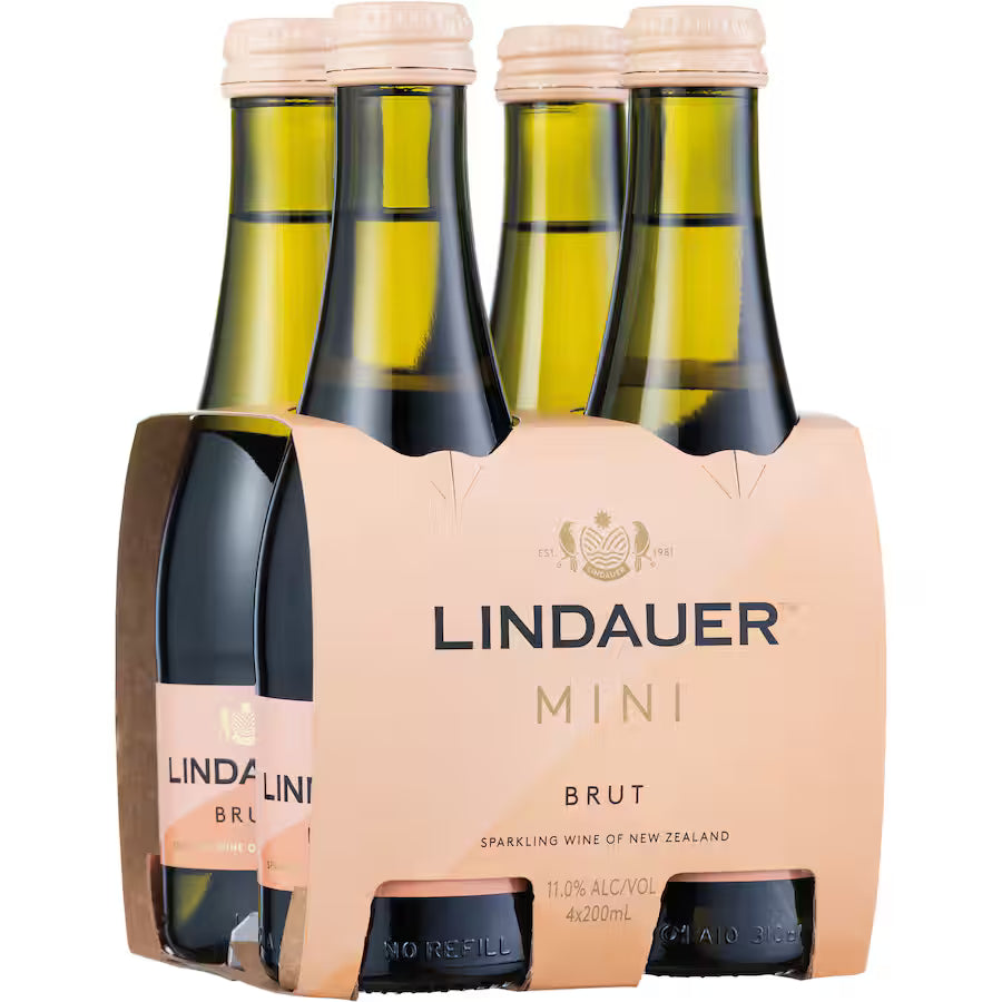 Lindauer Mini Brut 4 x 200ml