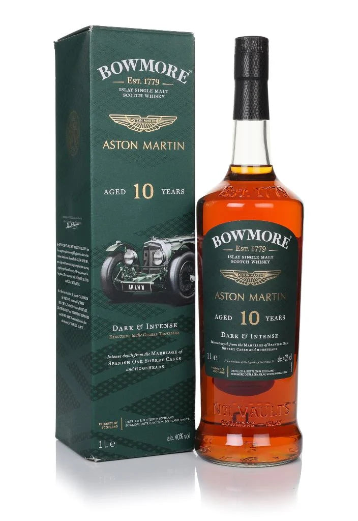 Bowmore Aston Martin 10yr Dark & intense 1ltr