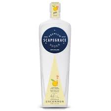 Scapegrace Uncommon Japanese Yuzu Lemon Vodka 700ml - Flavoured Vodka