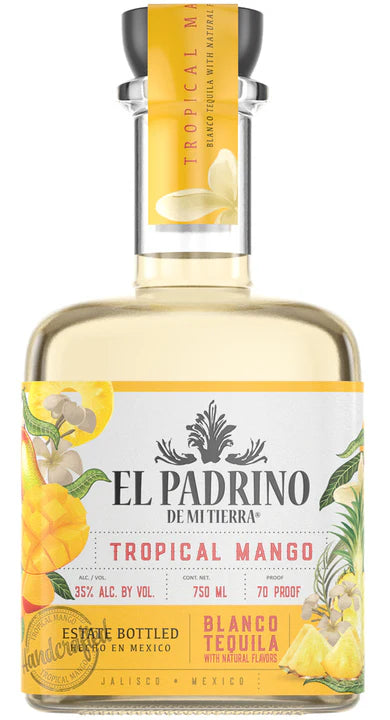 EL PADRINO TROPICAL MANGO TEQUILA 750 MLS