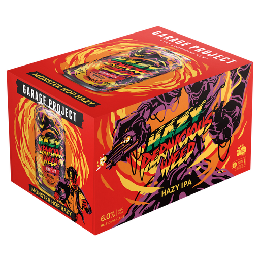 Garage Project Hazy Pernicious Weed 6 Pack Cans 330ml