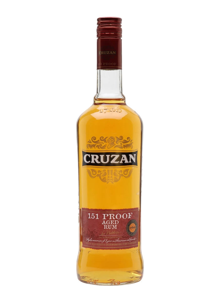 Cruzan 151 Proof Rum 750ml