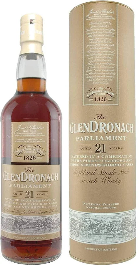 The GlenDronach Parliament 21YO Single Malt 700ml