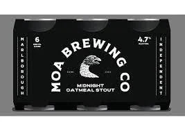 Moa Midnight Oatmeal Stout 6pk Cans