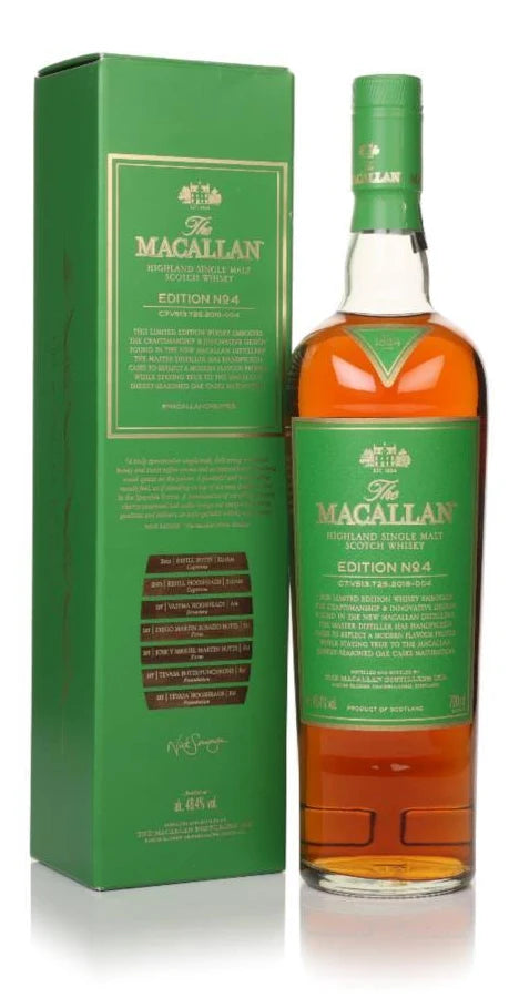 The Macallan Macallan Edition No 4 700ml 48.4%