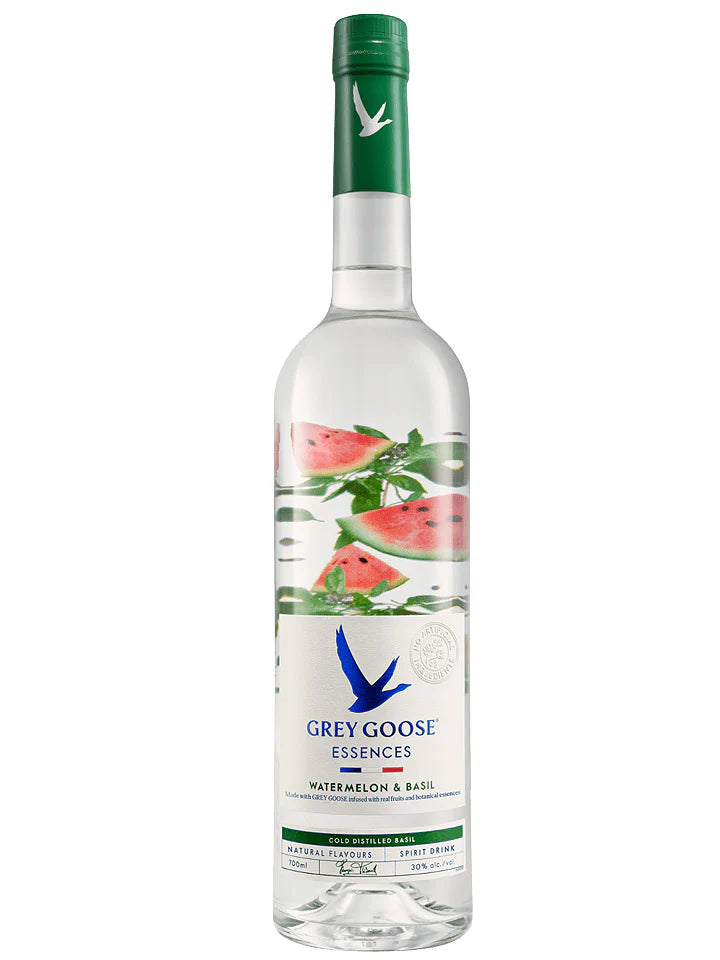 Grey Goose Essences Watermelon & Basil Flavoured Premium French Vodka 1L