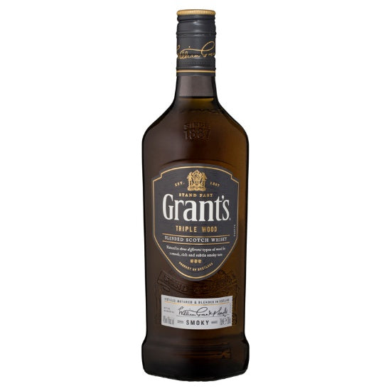 Grants smoky triple wood whisky 1Ltr