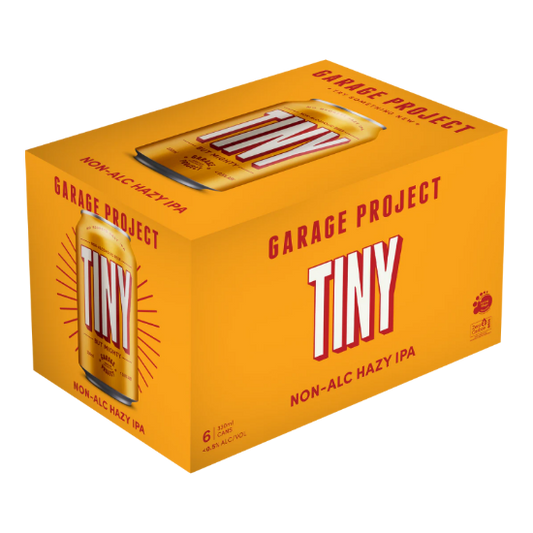 Garage Project Tiny Hazy IPA Non-Alcoholic Cans 6x330m
