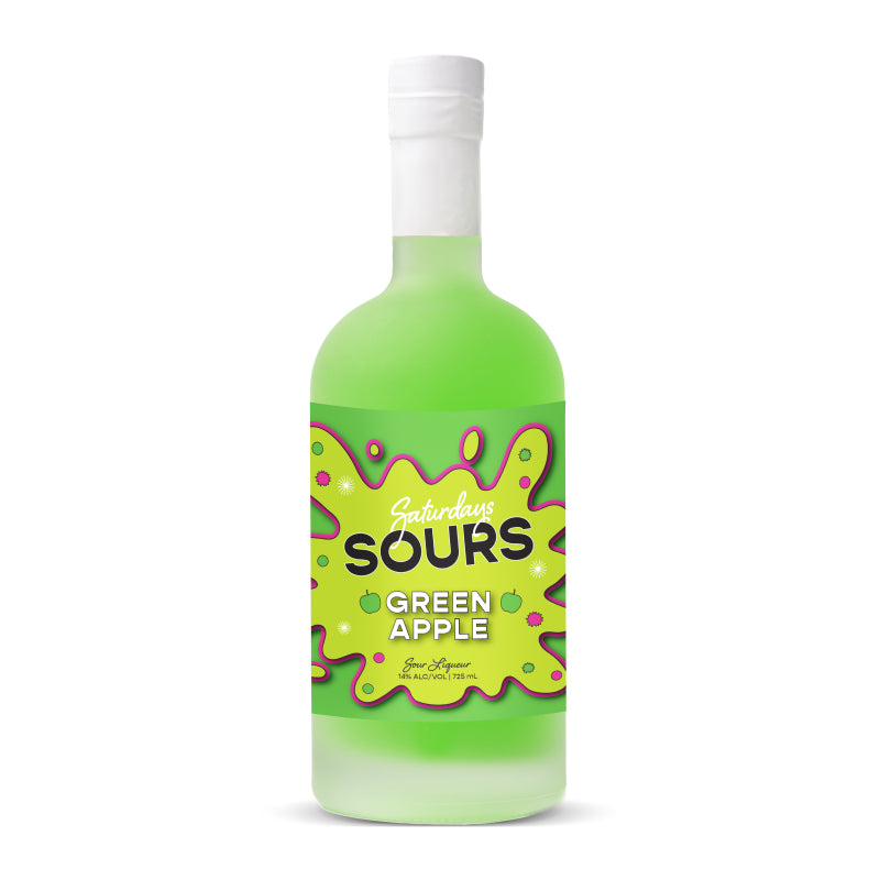 Saturdays Sours  Green Apple 725ml
