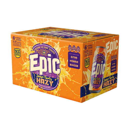 Epic Joose Party Hazy Pale Ale Cans 6x330ml