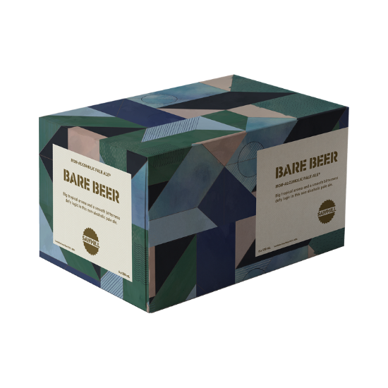Sawmill Bare Beer Non-Alcoholic Pale Ale Cans 6x330ml