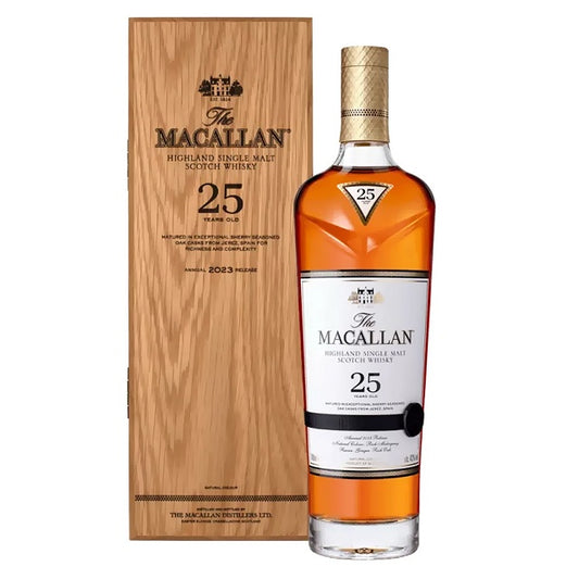 Macallan 25YO Sherry Oak Cask Premium Single Malt Scotch Whisky 700ml
