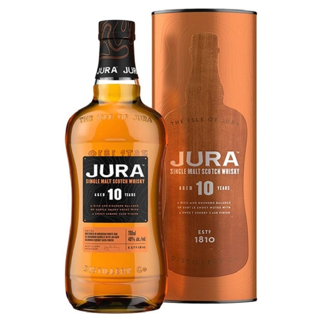 Jura 10YO 2nd Edition Single Malt Scotch Whisky 700ml