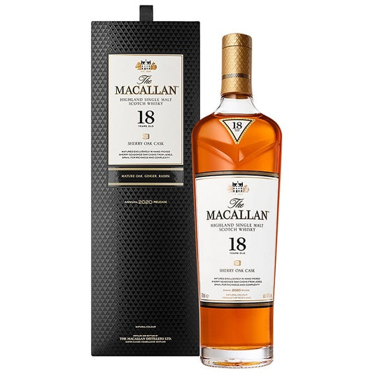Macallan 18YO Sherry Oak 2023 Edition Single Malt Whisky 750ml