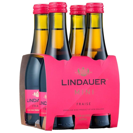 Lindauer Mini Fraise 4 x 200ml