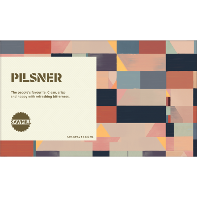 Sawmill Pilsner Cans
