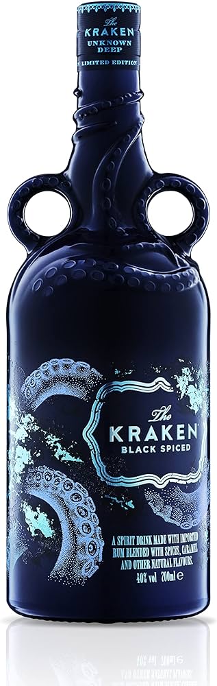 Kraken Rum Unknown Deep Blue Ceramic 700ml l-Limited Edition