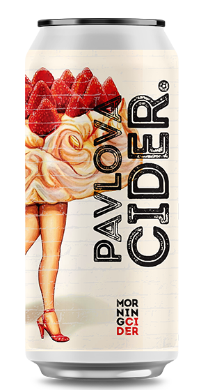 MORNINGCIDER PAVLOVA 4.5% 440ML CAN
