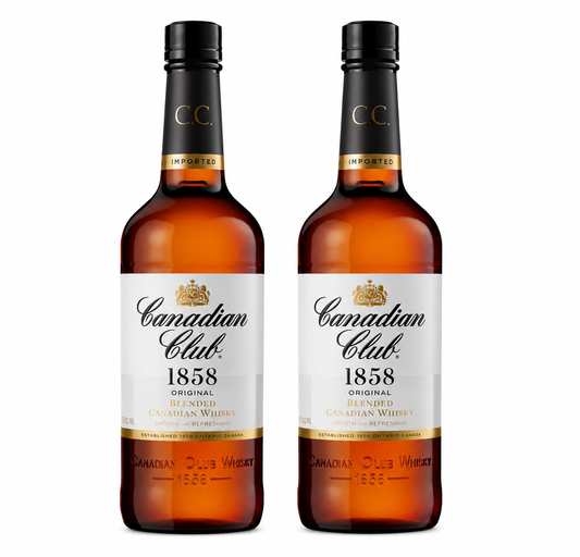 Canadian Club 1l 2 for 99.99