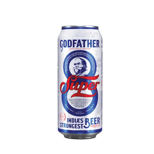 GODFATHER SUPER STRONG BEER 8% 500ML CAN