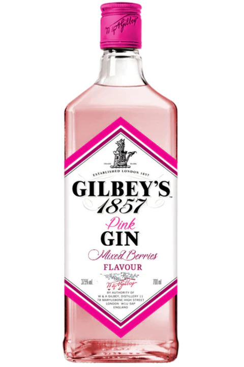 GILBEYS PINK GIN 700ML