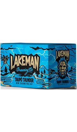 Lakeman Taupo Thunder Pale Ale 330ml 6pk CANS