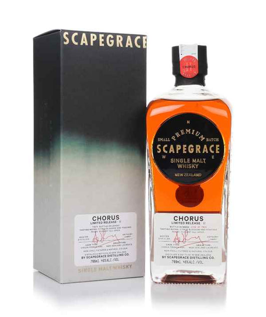 Scapegrace Chorus Limited Release Whisky 700ml