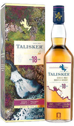 Talisker 18yrs Single Malt Whisky 700ml