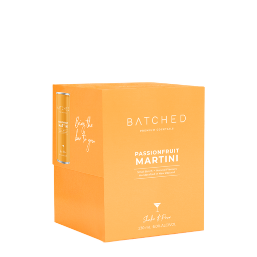 Batched Passionfruit Martini 6% 4 Pack Cans 230ml