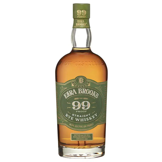Ezra Brooks 99 Proof Rye Whiskey 750ml