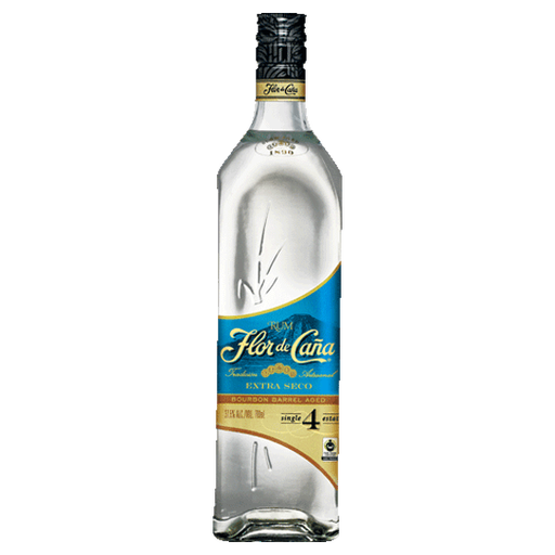 Flor de Cana Extra Dry Rum 4YO 1L