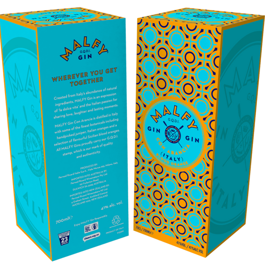 Maley Con Arancia Gin 700ml