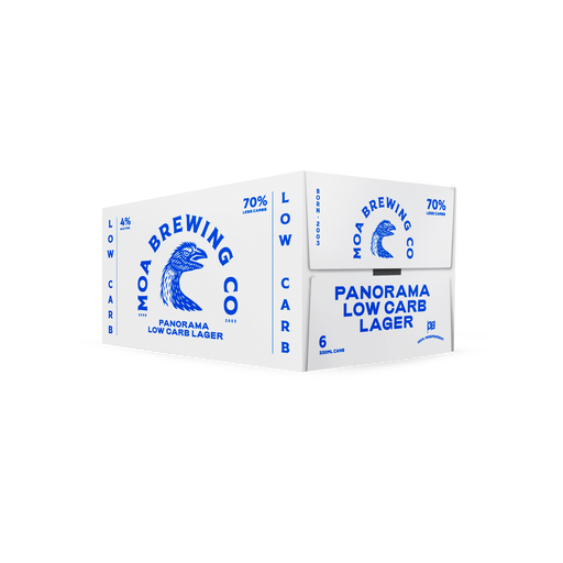 Moa Panorama Low Carb 6 Pack Cans 330ml