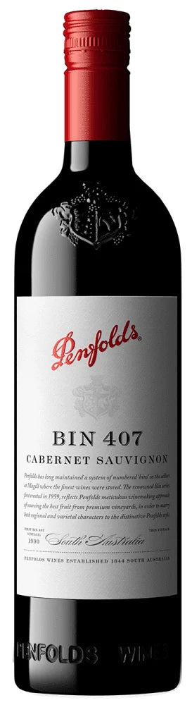 Penfolds Bin 407 Cab sauv 750ml