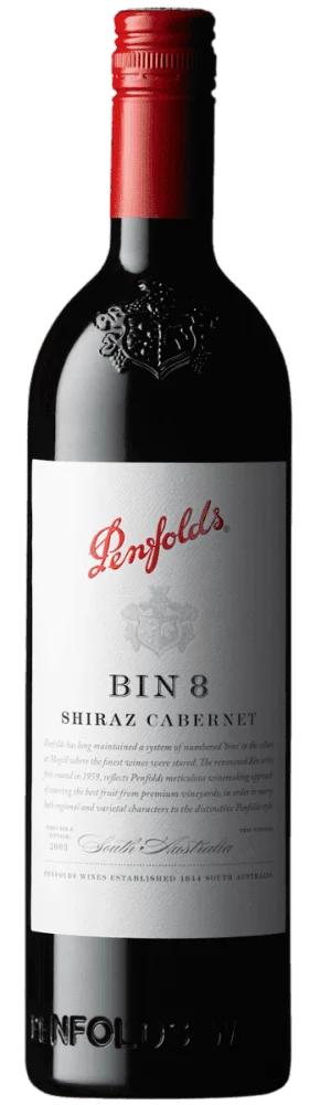 Penfolds Bin 8 Shiraz Cabernet 750ml