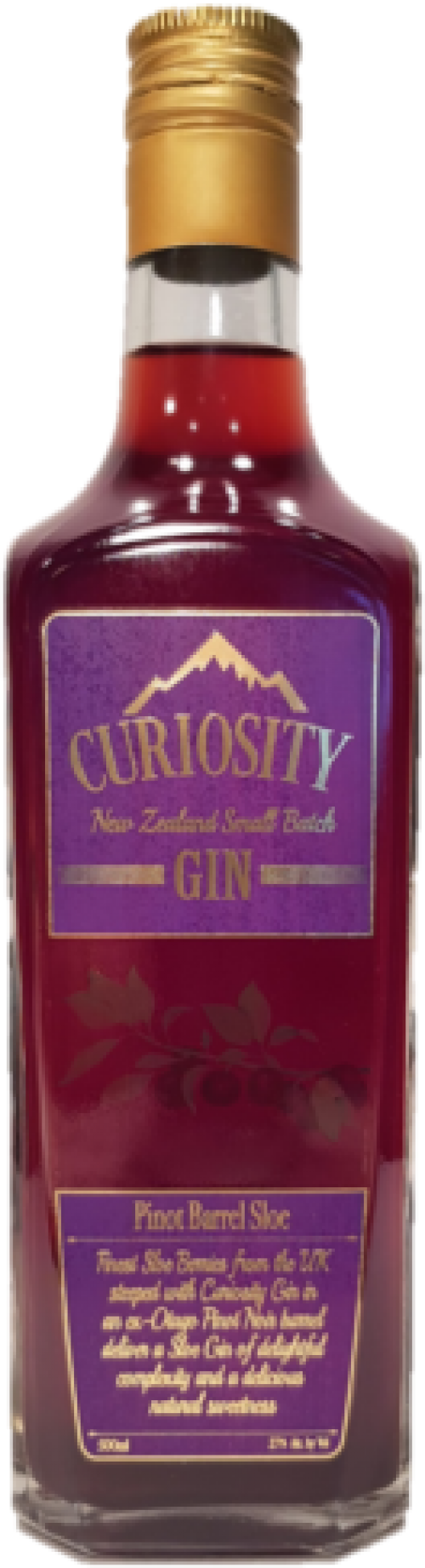 Curiosity Gin - Pinot Barrel Sloe 500ml