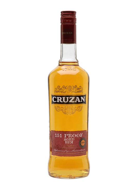Cruzan 151 Proof Rum 750ml