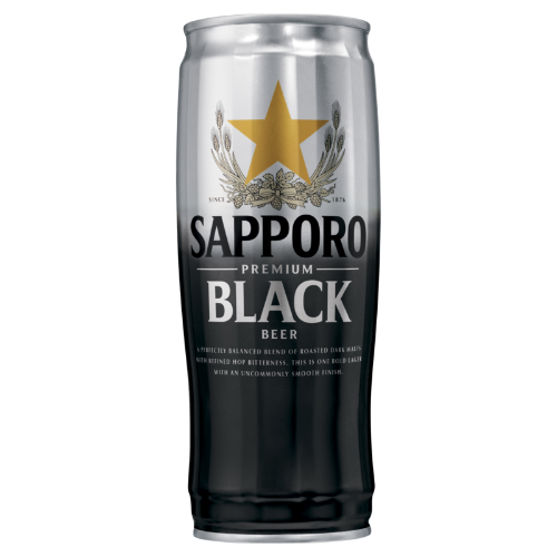 Sapporo Premium Black Beer Can 650ml