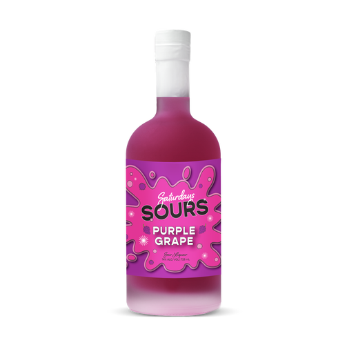 Saturdays Sours Purple Grape 725ml