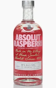 Absolut Raspberri Vodka 1L