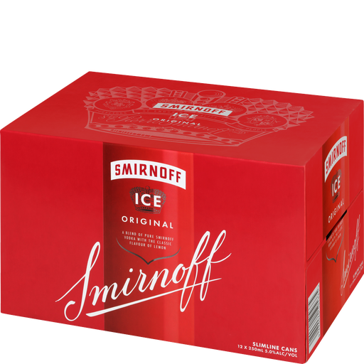 Smirnoff Ice Original 5% 12 Pack Cans 250ml