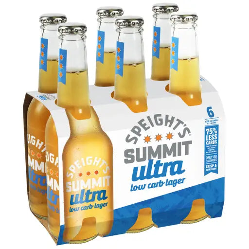 Speight's Summit Ultra Low Carb 6 Pack Bottles 330ml