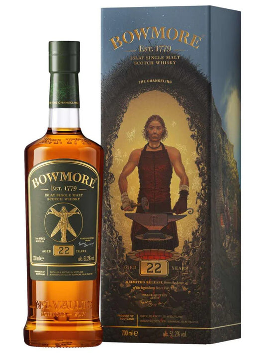 Bowmore The Challenging 22yr Single Malt Whisky 700ml