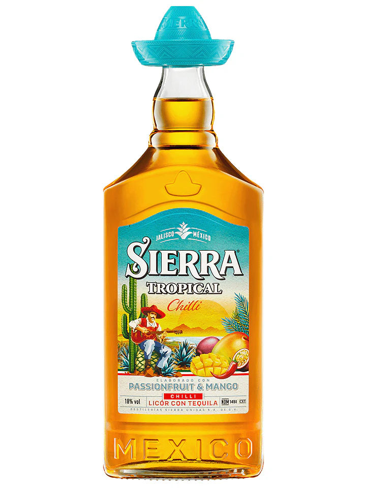 Sierra Tropical Chilli Passionfruit & Mango Flavoured Tequila
