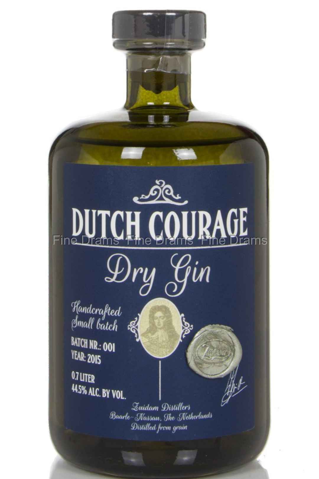 Zuidam Dutch courage Gin 700ml